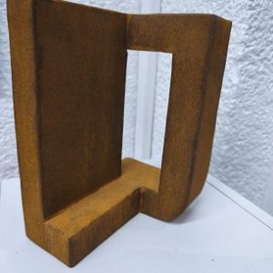 Helen Vergouwen Corten steel sculpture H20 cm 3