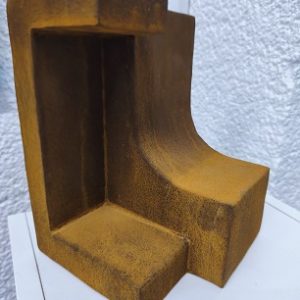 Helen Vergouwen Corten steel sculpture H20 cm 2