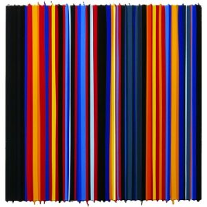 Radial Gallery - Frank Fischer -Fountains - John Korner - Laque sur aluminium 50x50 cm 2026