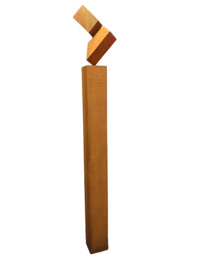colonne acier corten